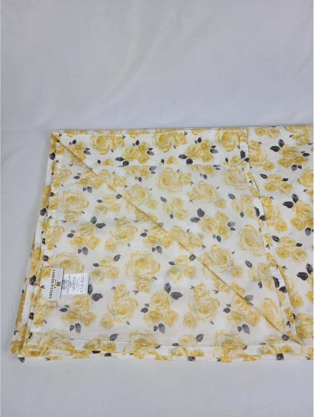 Emily & Meritt For PB Teen Yellow Rose Bedsheet Set XL Twin
